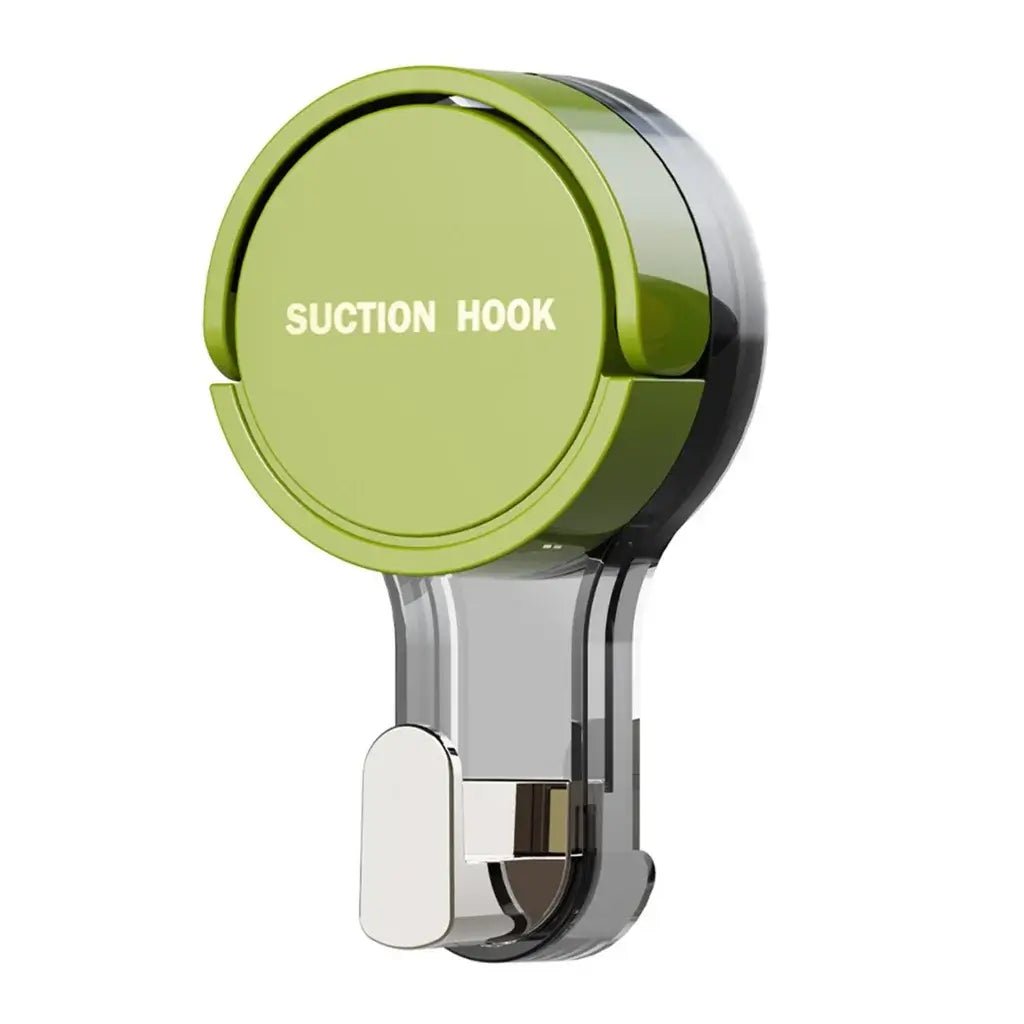Two heavy-duty reusable waterproof suction wall hooks by ja1a2e-ff, designed for easy no-drill installation.